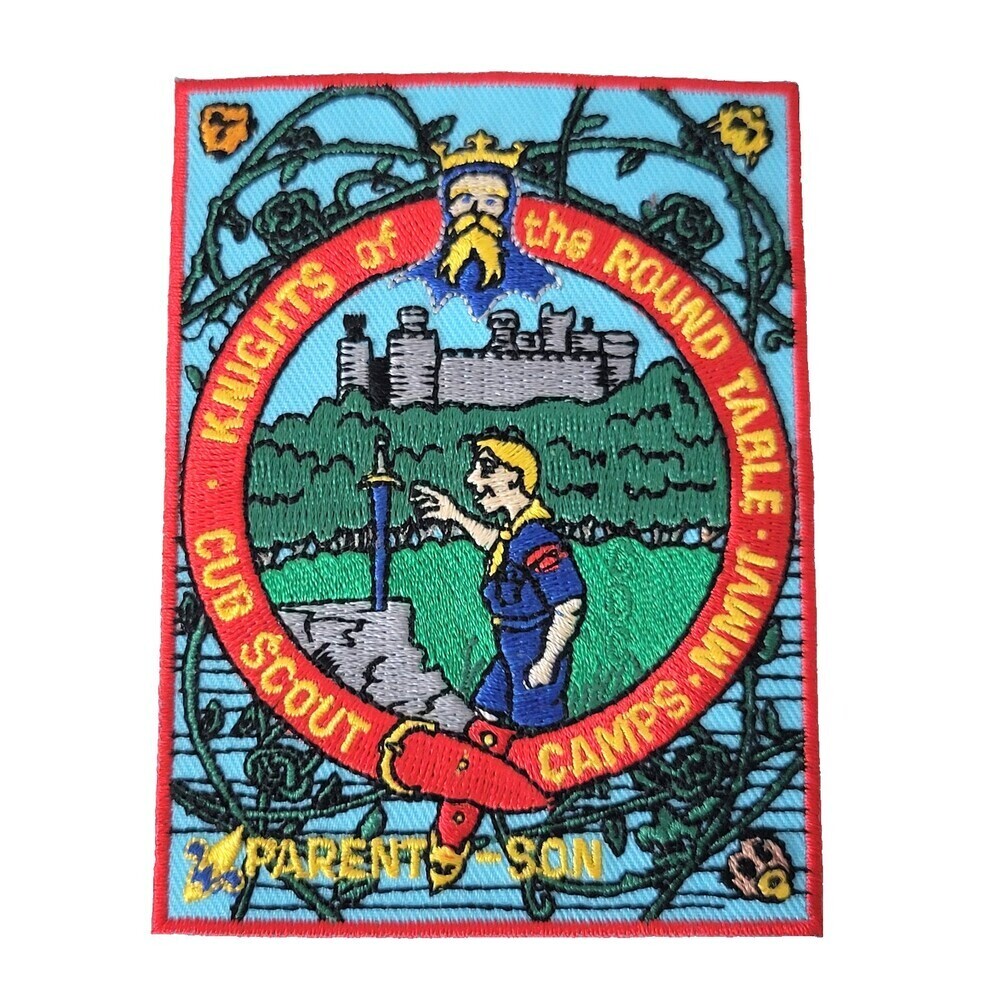 Boy Scouts Of America Cub Scouts Camps Patch Knights Of The Round Table 2006